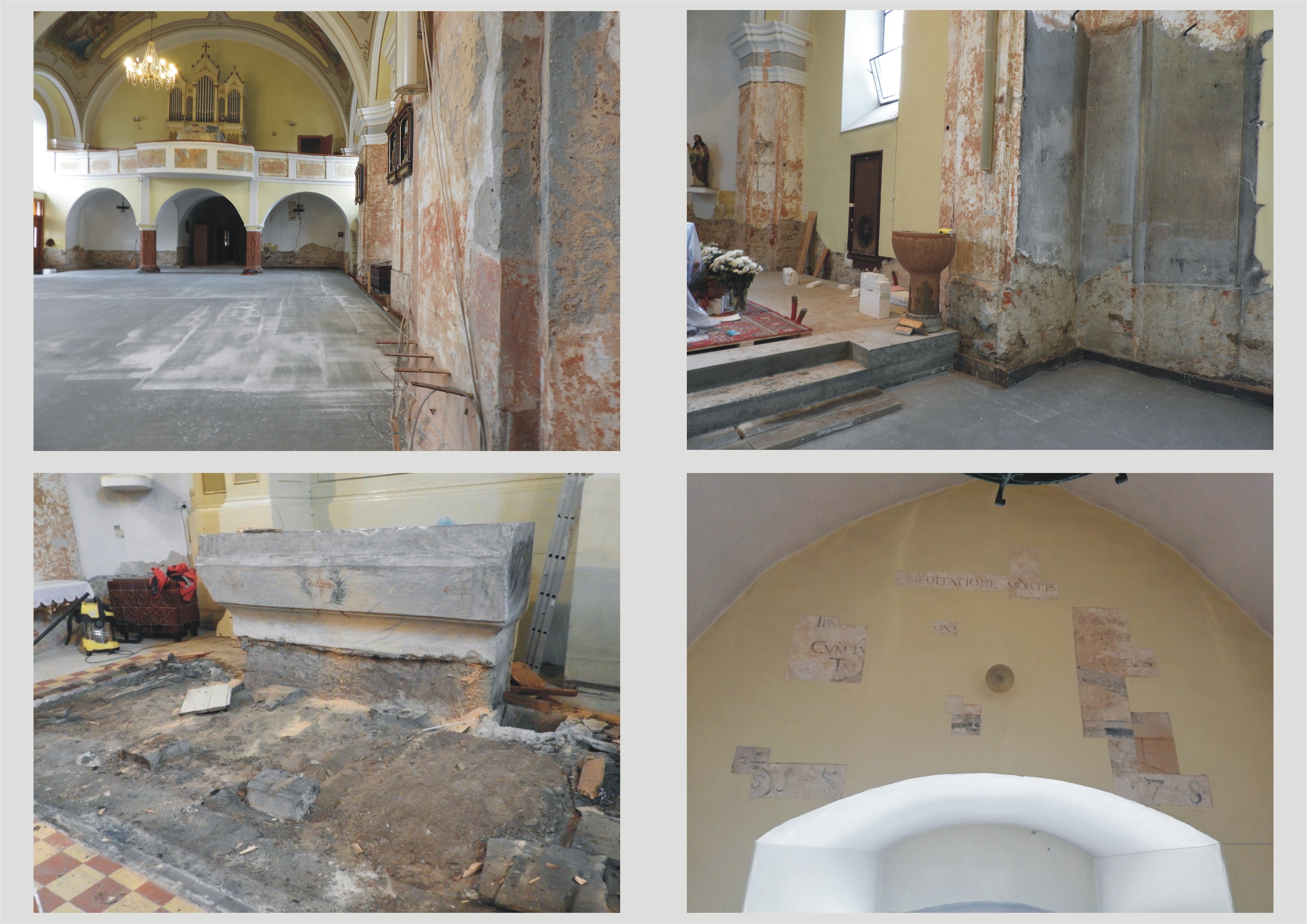 Obnova interiéru kostola sv. Gála v Predmieri